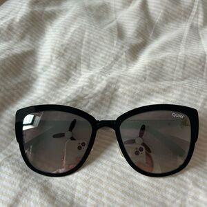 Quay Australia Black Oversized Sunglasses